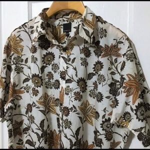 Murano Sport Hawaiian Short Sleeve Shirt XL